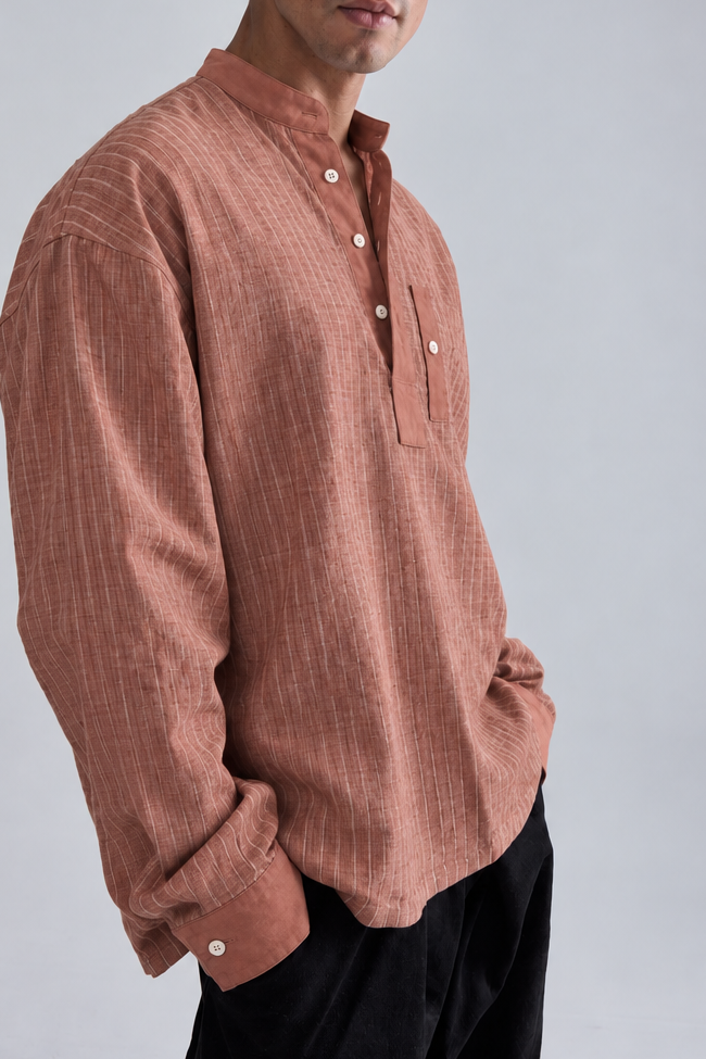 THE SIENNA HENLEY SHIRT