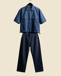 The Indigo Workshop Shirt + The 14Oz Rigid Jean