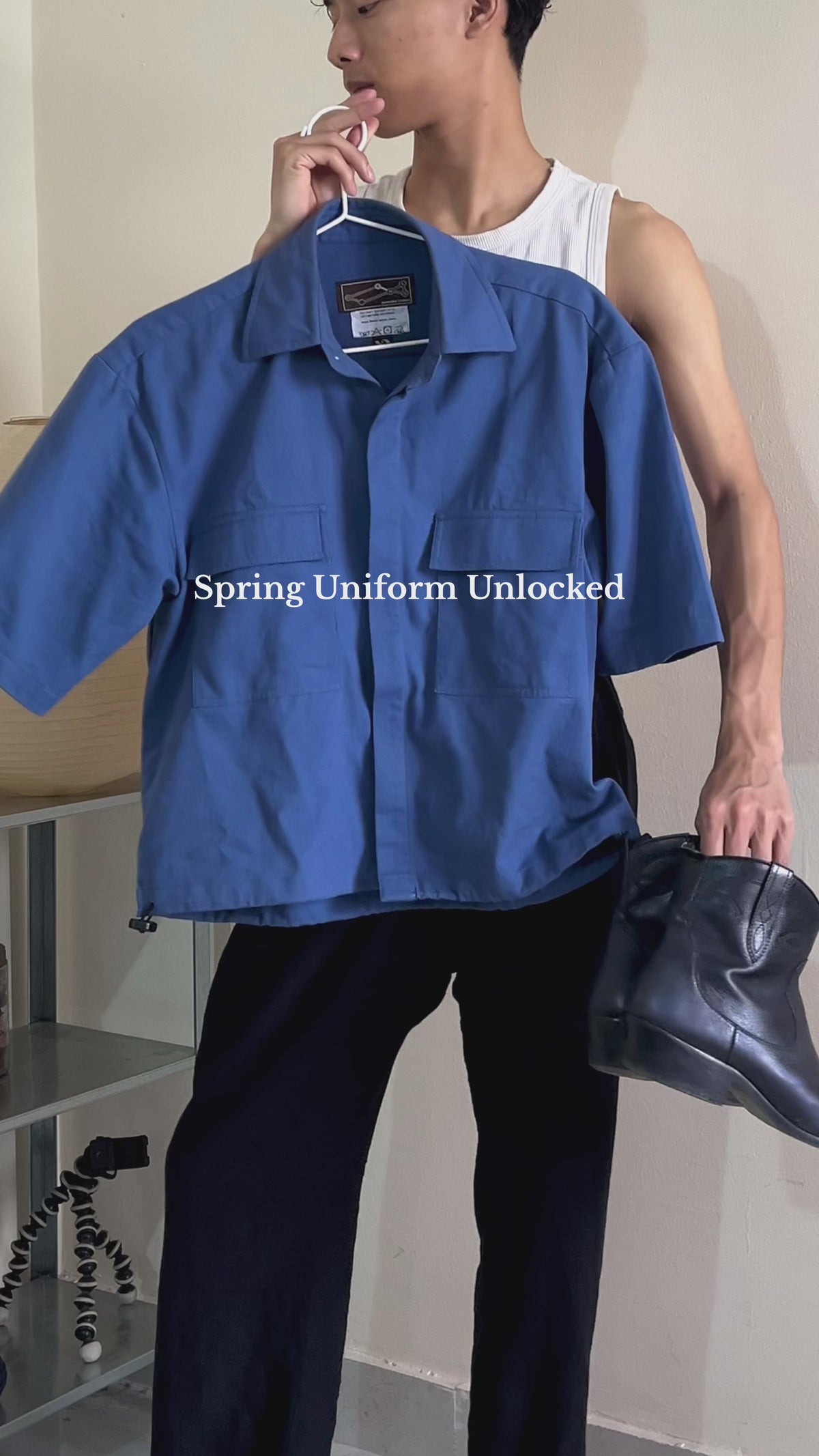 The Indigo Workshop Shirt